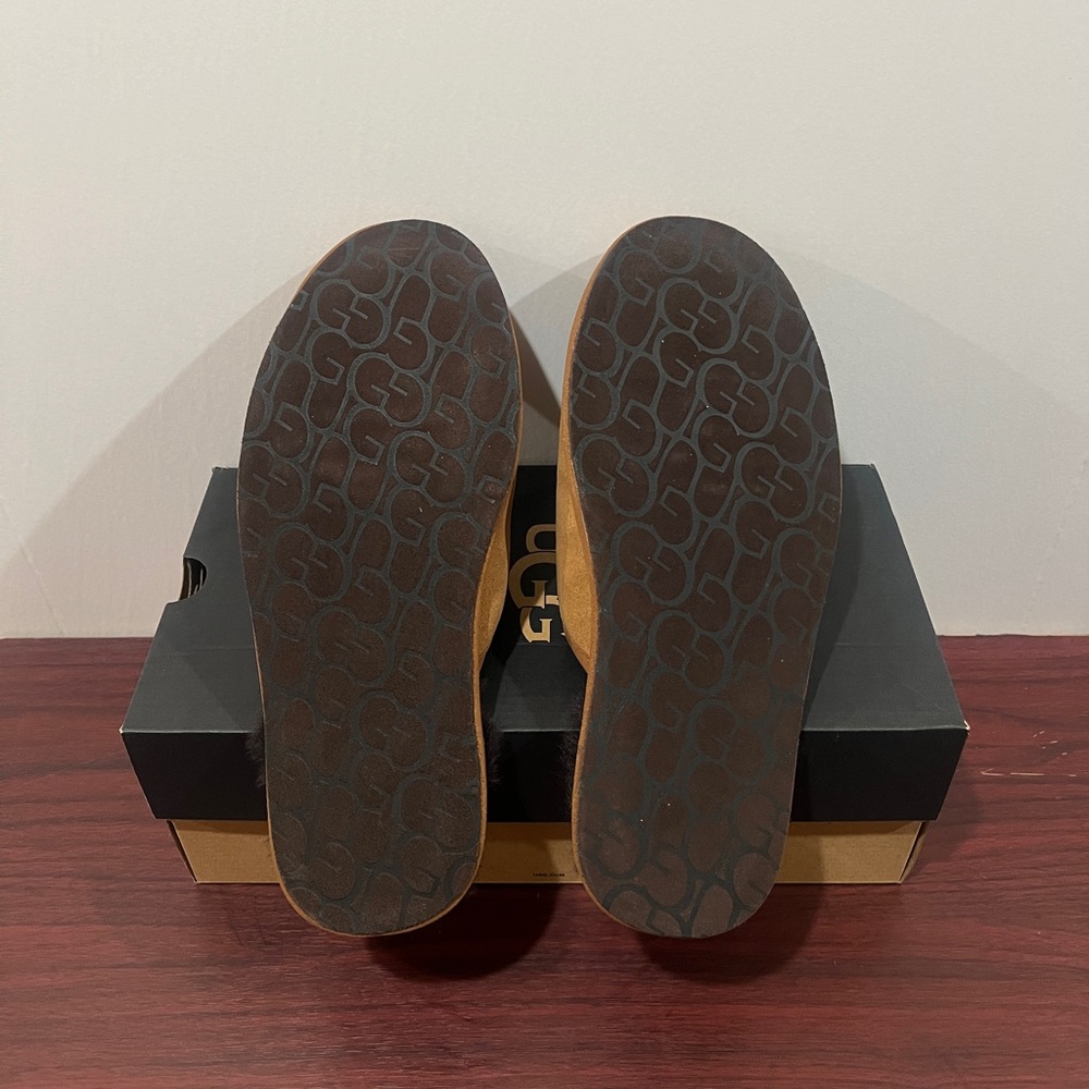 Ugg, Scuff logo Slipper, 1101324, Brown - Picture 9 of 11